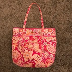 Very Bradley Tote-Raspberry Fizz